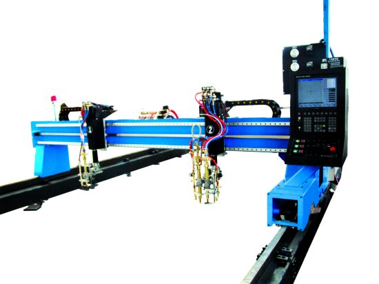 휴대용 CNC 플라즈마 커팅 머신 및 스틸 트랙과 자동 가스 절단 기계